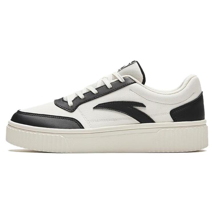 

Anta Cookie Shoes Cherry Slip Resistant Low top Skateboard Shoes Women s Black White 922228005-6 37.5