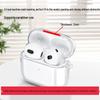 4th Gen AirPods Pro 3 Transparent TPU Protective Earphone Case