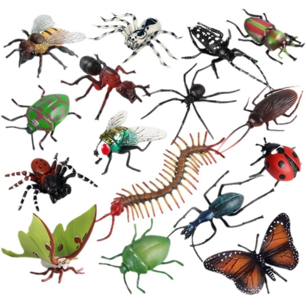 Simulations-Tiere Modellset Kunststoff Kinder Bildungsspielzeug Neues Kinder Neuheitenspielzeug Horror Requisiten