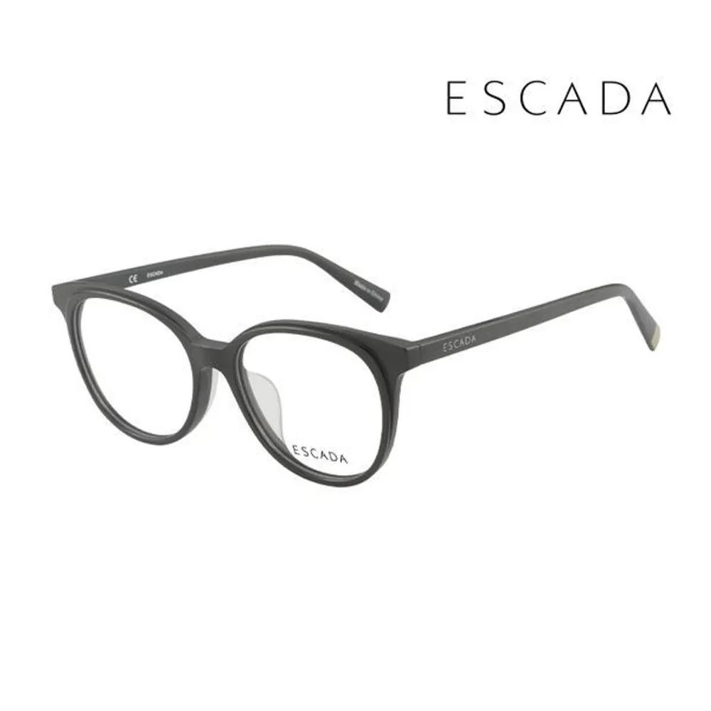Escada Eyeglass Frames VES A33F 0A01 Round Horn-rimmed Glasses for Women and Men VES A33F 0A01_C [51]