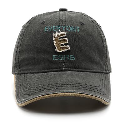 Gepersonaliseerde Lente en Herfst Letter Borduurwerk Pet Outdoor Reis Zonnebrand Schaduw Baseballpet