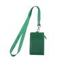 Lanyard ID Card Holder Office Supplies Badge Holders ID Holders with Neck Strap Wallet PU Leather Zipper Coin Purses Student