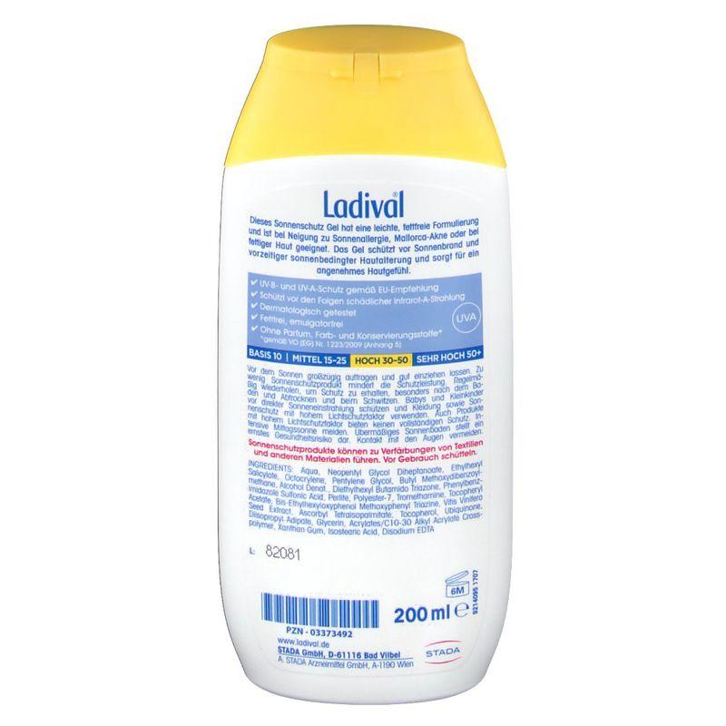 Radival LSF30 Sun Protection Gel 200ml (for Extremely Sensitive/oily Skin)