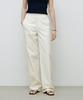 MONGDOL Button Pocket Straight Pants Ecru Mdpt078Ecru