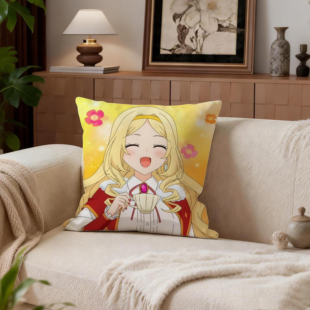 Fantasy Villainess Level 99 Cushion Cover Cushion Cover Set 4Pcs 50X50 45X45 40X40 Pillowcase Decorative Sofa Home Decor