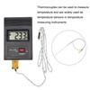 AEE2-K Type Thermocouple With Plug, Meter Temperature Sensor Probe -50 To 1100°C,3.3Ft Wire
