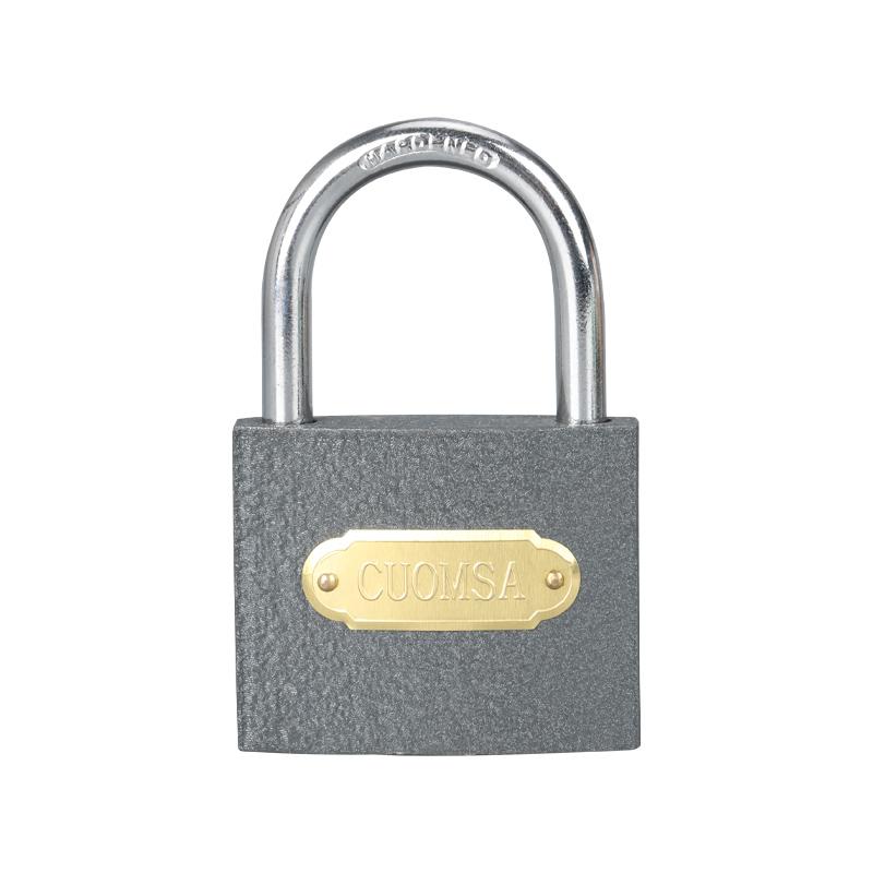 In-Stock Durable Iron Lock Padlock Key Unlock Black Home Student Dormitory Locks Manufacturers  Favourite (gray,32mm) серый