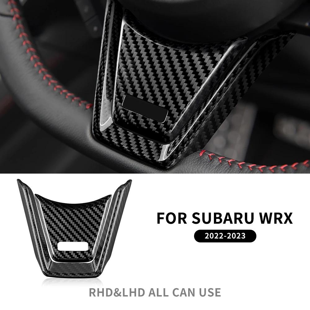 Real Hard Carbon Fiber Sticker For Subaru WRX/ WRX STI 2025 2025 2025 Car Steering Wheel Button Frame Interior Trim Accessories