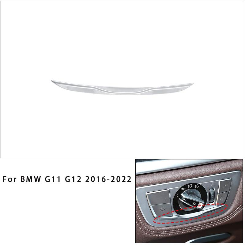 Do BMW serii 7 Pokrywa przełącznika reflektorów 730 G11 G12 Panel pokrętła sterowania światłami Akcesoria 61319472978 2016-
