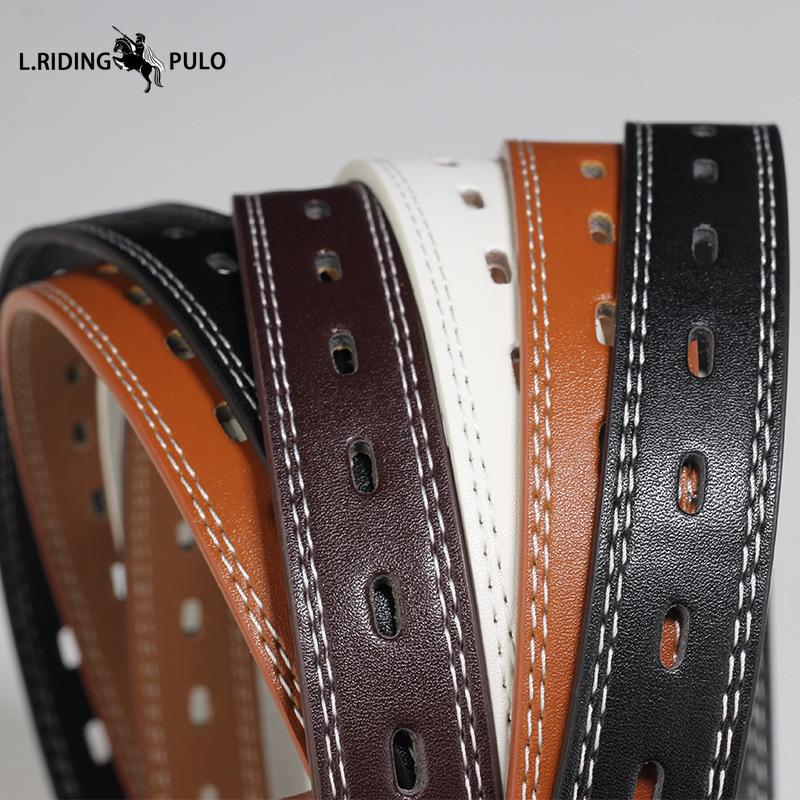 Ceinture de mode haut de gamme pour femmes, ceinture simple pour les déplacements et polyvalente pour la décoration de robe