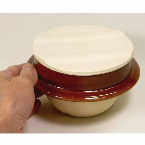 Set of 5 Lidded Kamameshi Containers (Single Serving), 14 x 8.5cm, Direct Heat [Japanese Restaurant, Inn, Japanese Tableware, Commercial Use]