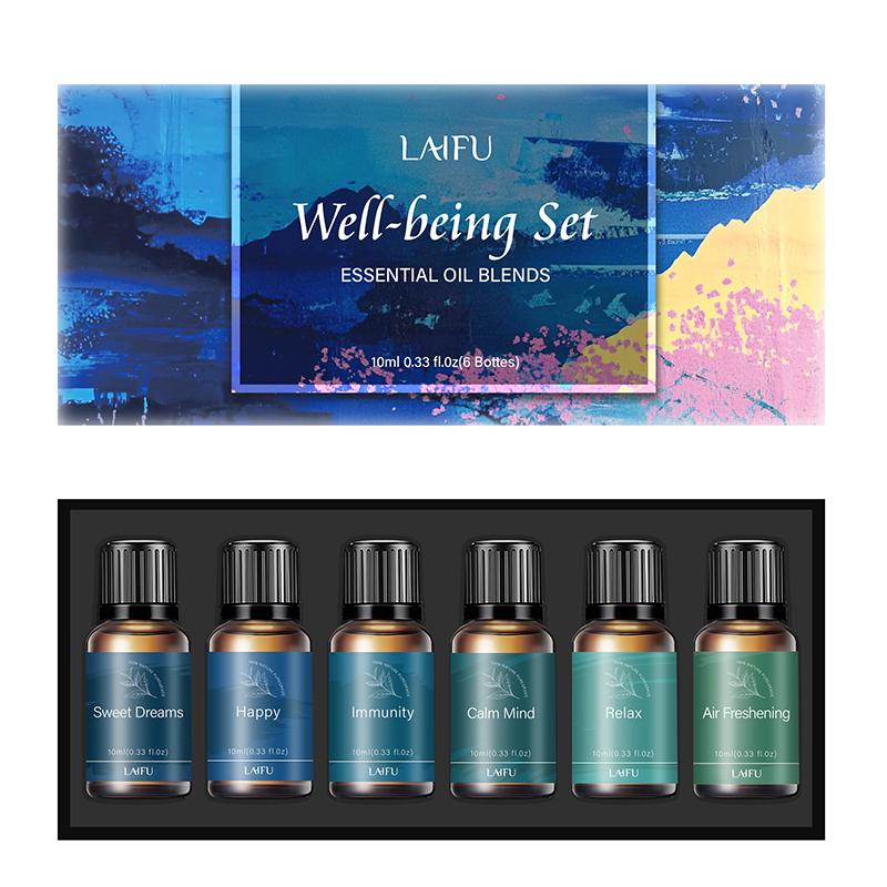 Customized Water Soluble Aromatherapy Essential Oil Kit Fresh Air Deodorant Essential Oil