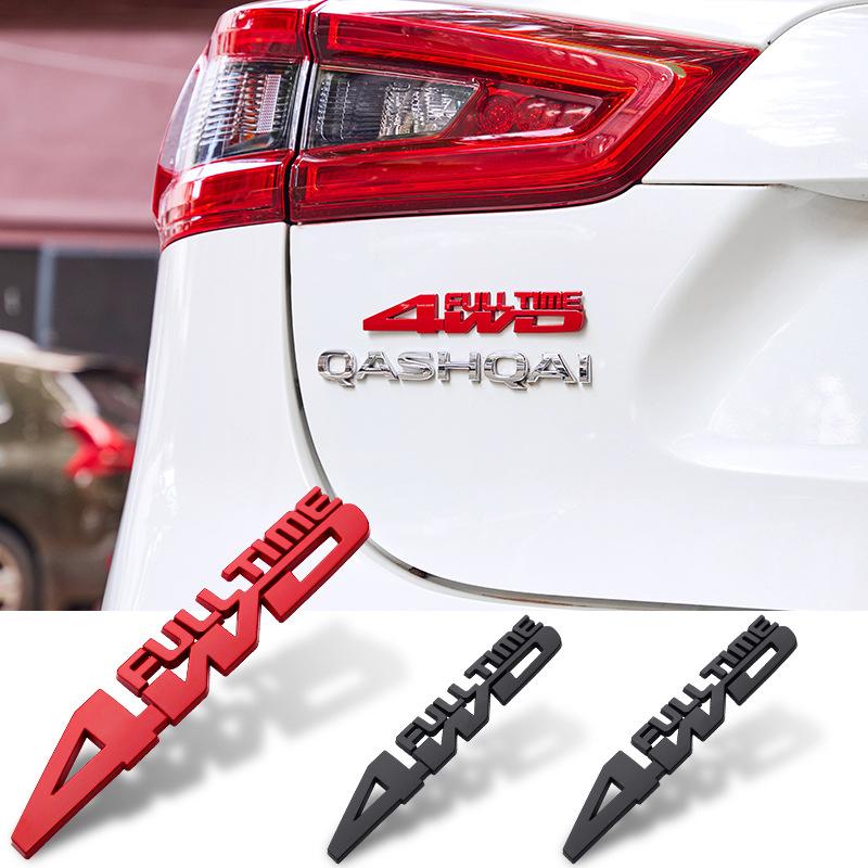 1x Fashion Sport Emblem Badge Car Trunk Fender Sticker Auto Car Racing Decal Decor Silver Black Accessories