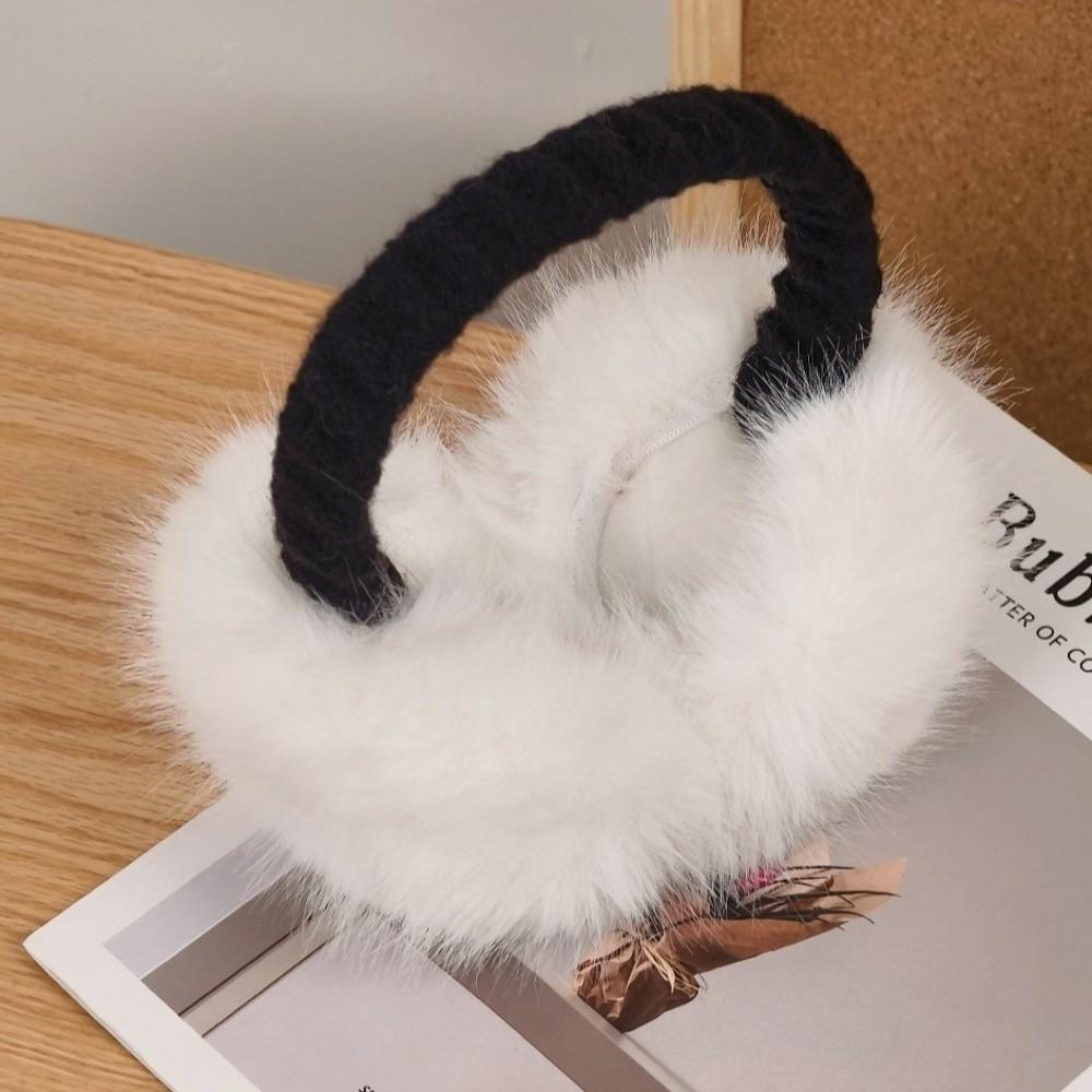 Folding Winter Earmuffs Faux Fur Ear Warmer Fashion Earflap Protection for Men Women