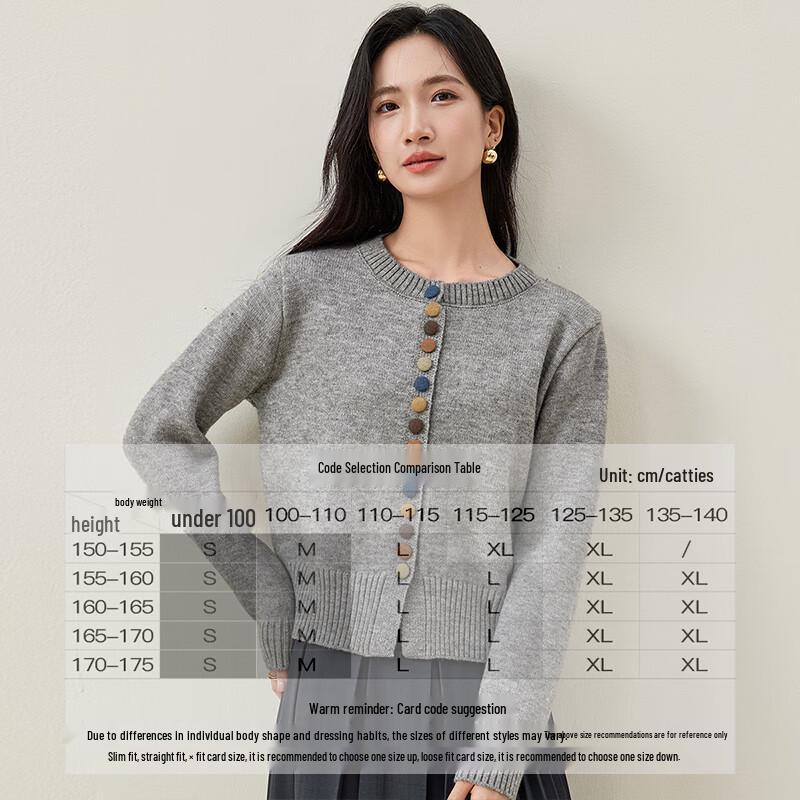 Shangdoubila Elegant Knit Cardigan for Women