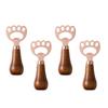 Y3NA 4pcs Stainless Steel Vertical Beer Bottles Openers with Handle Drink Lid Remover for Home Use Kitchen Accessories