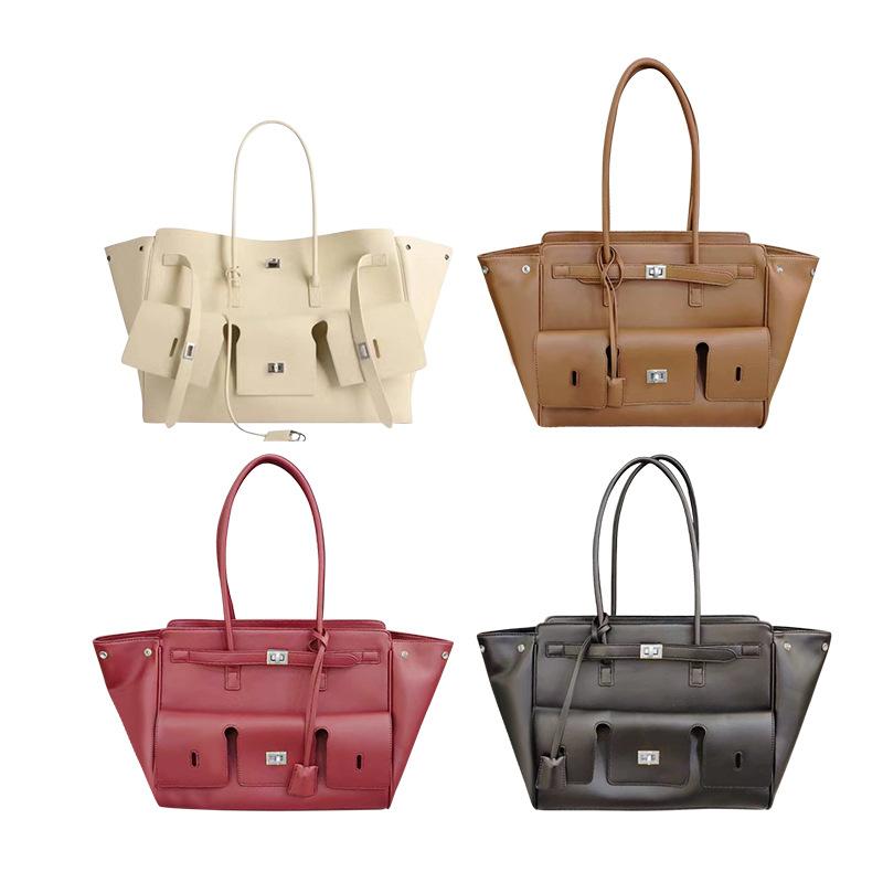 Kleines Nischen-Design, hochwertiges Gefühl, große Kapazität, vielseitige neue Stil-Tragetasche für Damen, modische Umhängetasche für den Arbeitsweg