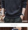 Ge Lan Lu Men's Retro Half-Zip Stand Collar Hoodie - Autumn/Winter Loose Casual Sports Jacket