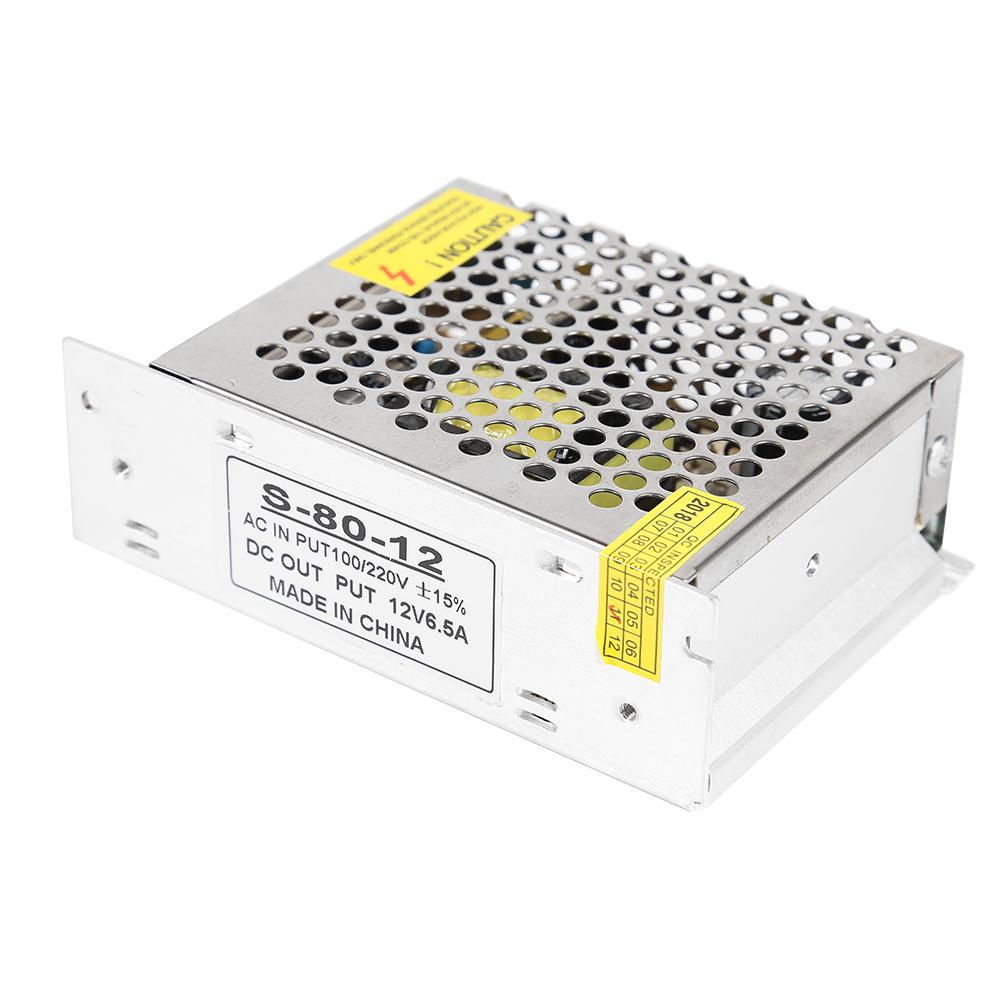 DC 12V 6.5A Трансформатор освещения для светодиодной ленты ...