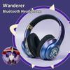 Kazuha Sluchátka Hra Genshin Impact Sluchátka Cosplay Přenosná Bezdrátová Bluetooth Stereo Skládací Náhlavní souprava Nastavitelná Sluchátka