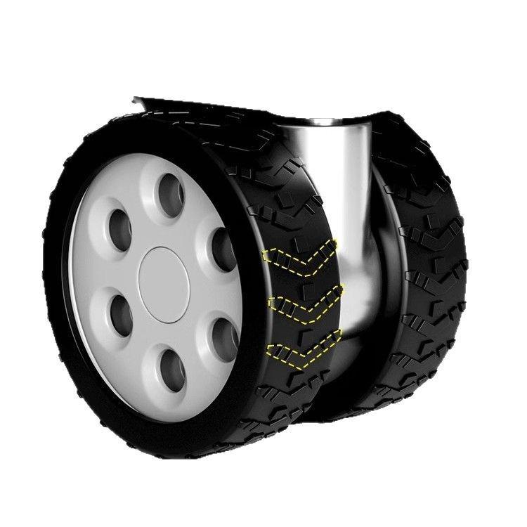 Потовщена силіконова захисна накладка для валізи з зносостійкими колесами та захистом від бруду