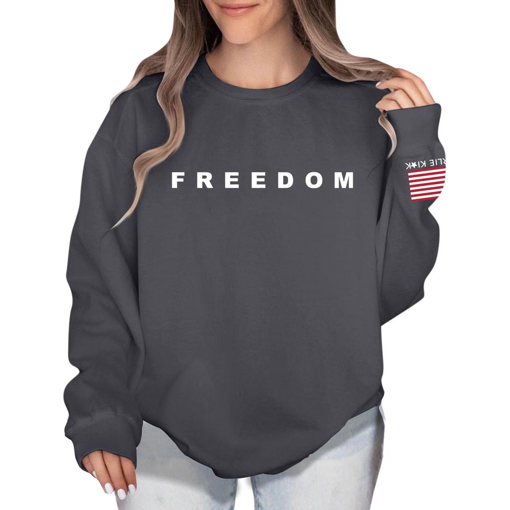 Women's Colorblock Sweatshirt Long Sleeve Round Neck Casual Comfortable Loose Lightweight Women's Sweatshirtt