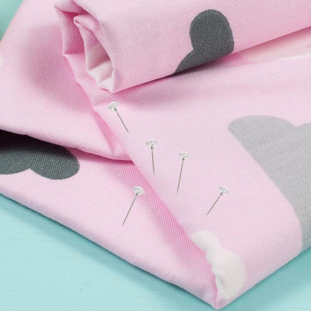 100/200/300Pcs DIY  Position Straight Pins Shiny Corsage Pins Bouquet Pins  Fabric Embroidery