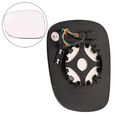 Left Side 4 Pins Mirror Glass Heated W/Backing Plate For Bmw X3 2010-2014