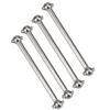 4PCS RC Accessory Metal Dog Bone Drive Shaft for WLtoys 1 18 RC Car Parts