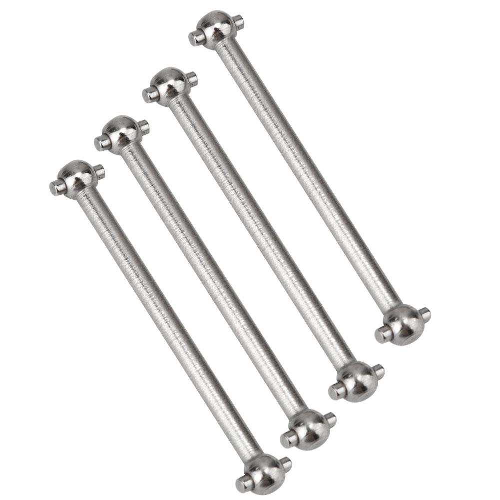 4PCS RC Accessory Metal Dog Bone Drive Shaft for WLtoys 1 18 RC Car Parts