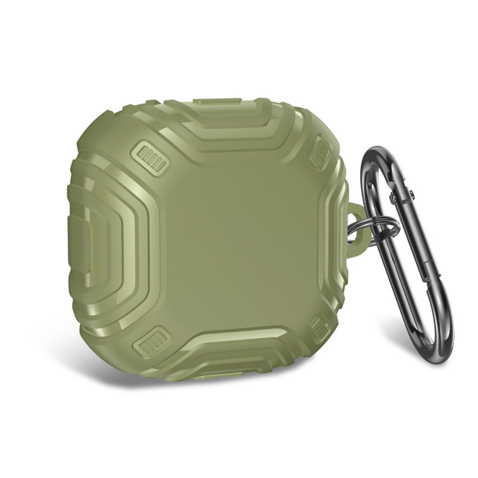 

Чехол для наушников TPU Buds Live 2 Pro Bluetooth-совместимый защитный бокс для наушников 1 шт. армия зеленый