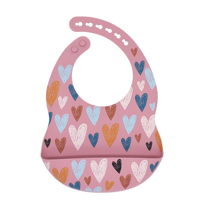 Silicone Waterproof Baby Bibs - Dirt-proof Feeding Bibs for Newborns | Popular Mother & Baby Product