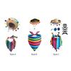 Porch Goose Outfits with Colorful Scarf Outdoor Decoration Party Supplies Yard