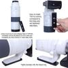 iShoot CNC Metal Fit Camera Quick Release Compatible with Canon RF IS USM Lens Support Lens Bracket Tripod Camera Ring Tripod and Fit Tripod Head