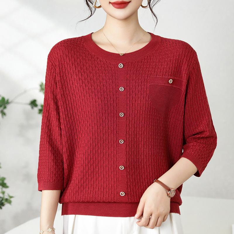 QingHe Cashmere Women's 30% Cashmere Sweater - Soft & Warm Wool Blend Pullover