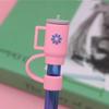 Silikon-Strohhalm-Abdeckkappen Kompatibel 10mm für Stanley Becher Wiederverwendbare Strohhalm-Spitzenabdeckungen Trinkhalm-Stöpsel Zuhause Küche Party