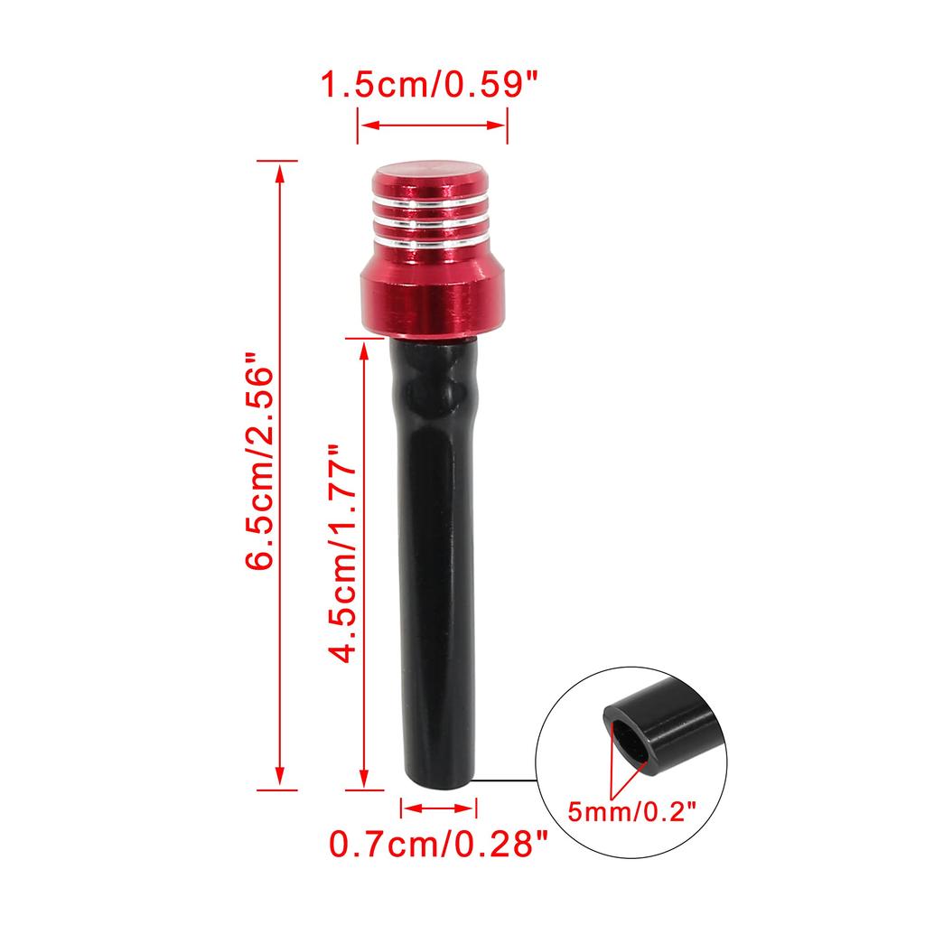 F FIERCE CYCLE Gas Cap Vent Hose Fuel Tank Cap Cover Breather Tube Air