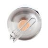 304 Edelstahl Campingtopf Tragbarer Faltbarer Outdoor Campingtopf mit Deckel für Picknick