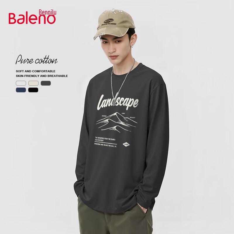 Baleno Youth Pure Cotton Long Sleeve T-Shirt