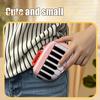 15 kláves kapesní piano mini elektronické piano s podsvícenými klávesami pro děti přenosný hudební nástroj hračka pro ranou dětskou výchovu