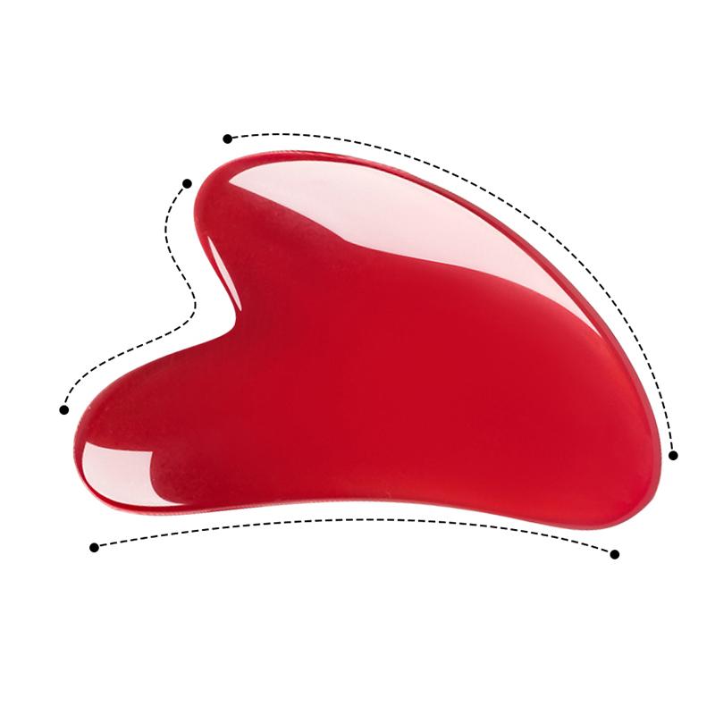 Resin Gousha Stone For The Face Roller Gouache Scraper Gousha Stone Face Roller Gua Sha Tool Face Roller Massager
