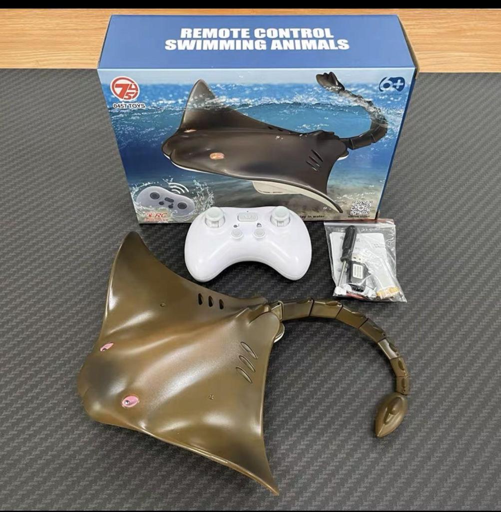 2.4G Remote Control Electric Shark Toy - Wireless Charging Water Toy for Kids