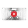 4 Router Insert Rings Trimming Machine Flip Board Aluminum Router Plate  DIY Woodworking Trimming