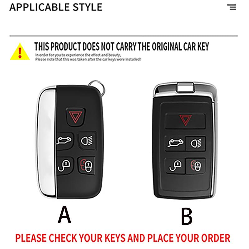 TPU Car Remote Key Case Cover for Land Rover Range Rover Sport Velar Evoque Freelander Discovery Jaguar XF XJ XJL XE