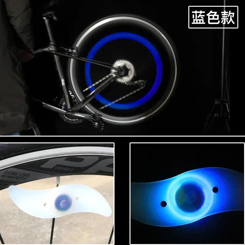 

2026 Led Bicycle Wheel Spoke Light Tire Bright Lamp Cycle Firefly Hotwheels Flash Light Lighting Bycicle Lights Bike Accessory синій