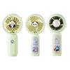 Handheld Fan Cartoon Panda Design Mini Portable USB Rechargeable Fan with Hanging Buckle Lightweight Quiet Motor Multiple Wind Speeds Cooling Fan