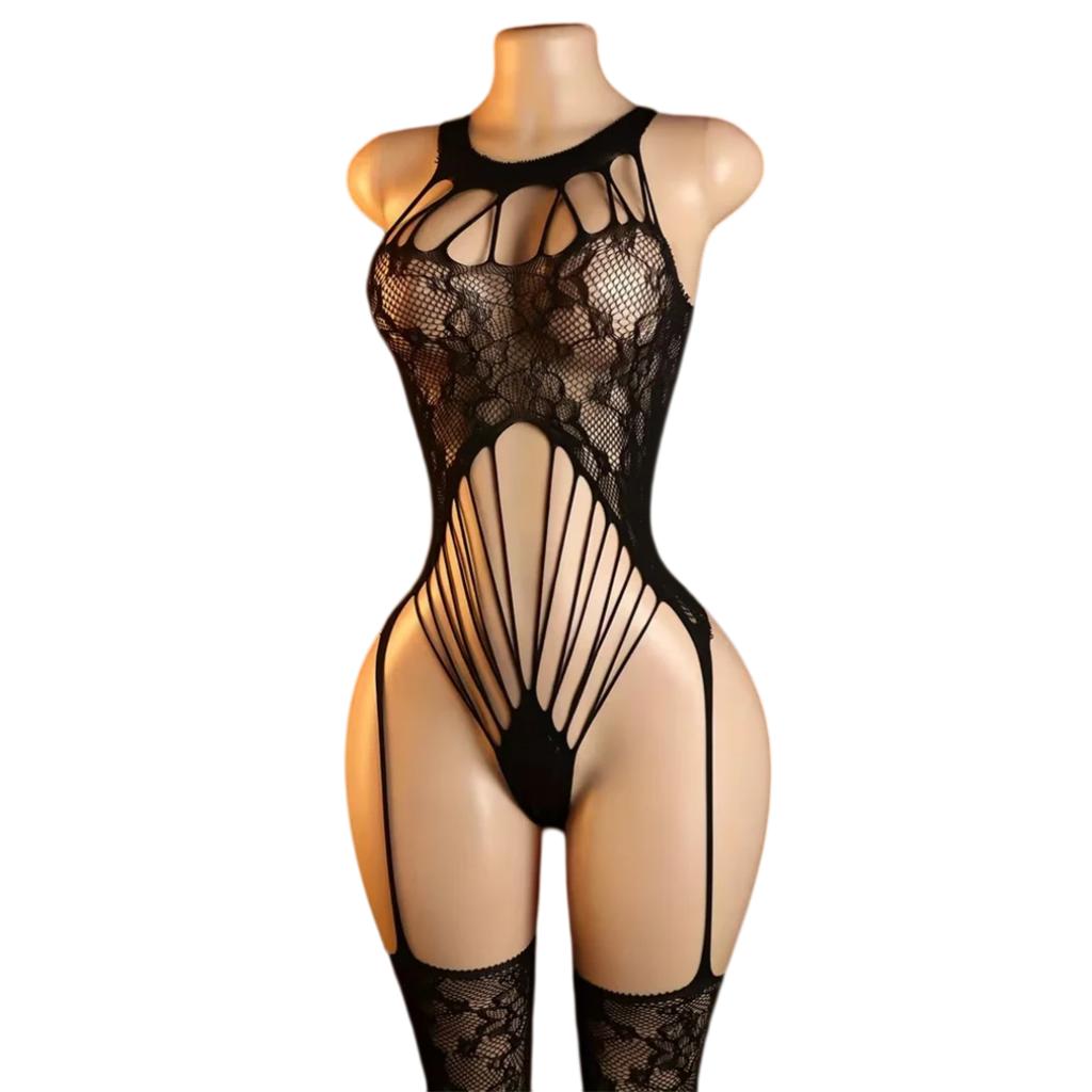 Open Bra Babydolls Bodystocking Erotic Lingerie Sexybodysuit Woman Nighty Porno Underwear Women Crotchless Sexy Adults Anal