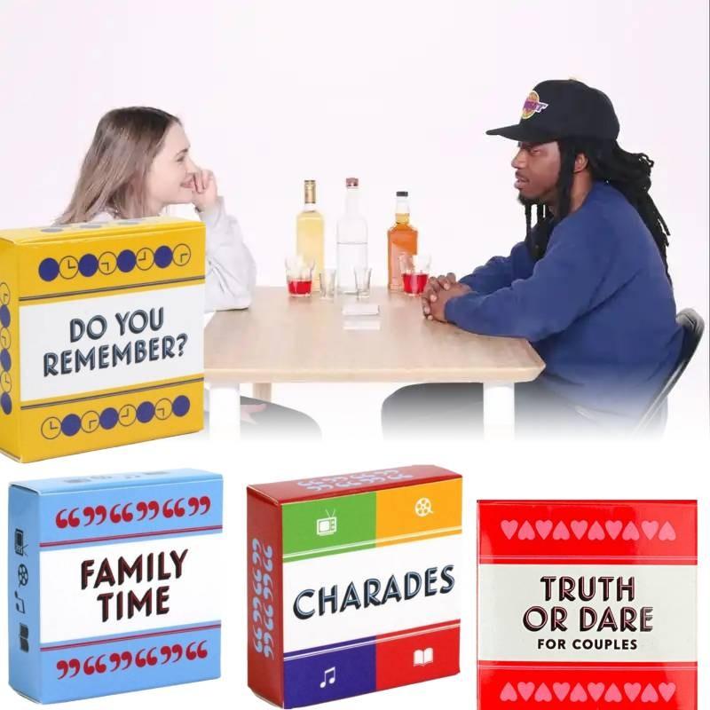 Engaging Truth Or Dare For Couples Card Game Exciting Family Fun Entertainment Experience