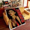 Superstar Z-Zendaya Throw Flannel Cozy Print Blanket, Portable, Durable Machine Washable Cute Cool