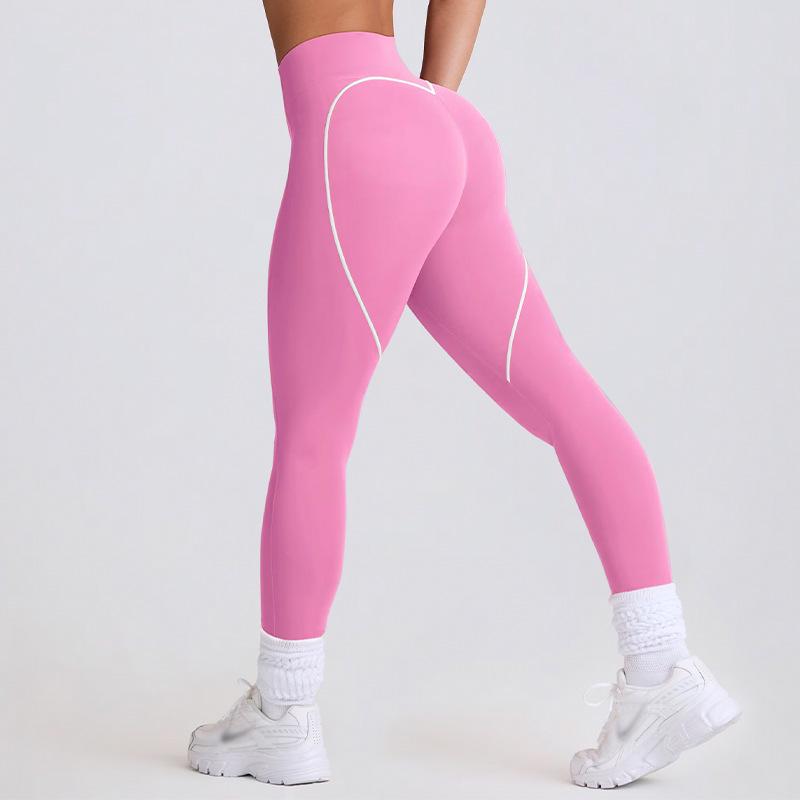 Peach buttocks belly tight yoga pants women's outer wear running sports quick-drying fitness pants three-point shorts